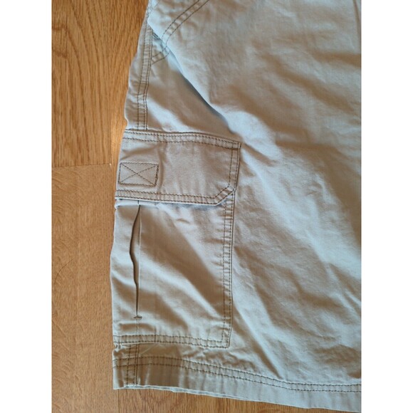 Gander Mountain Guide Series Cargo Shorts Mens 2XL XXL Khaki Cotton Outdoor - Picture 2 of 10